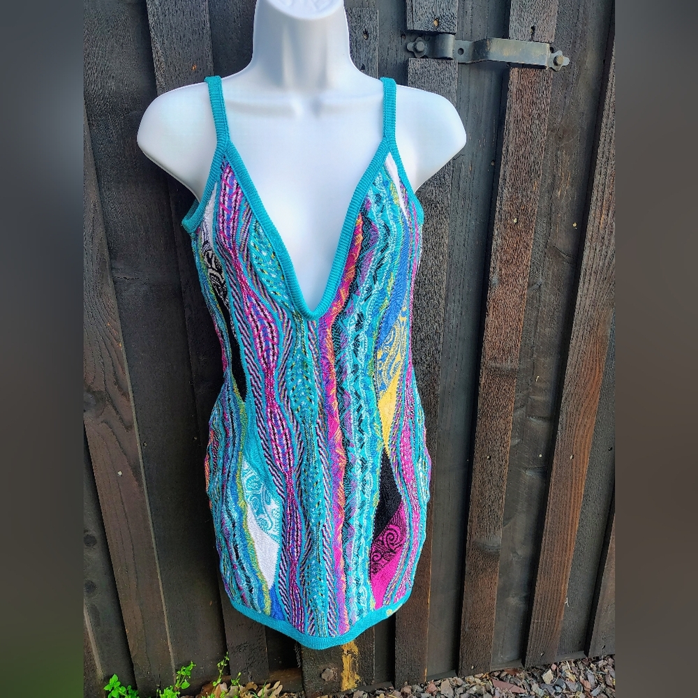 SOLD 3/31 - COOGI Multicolor Mini Dress